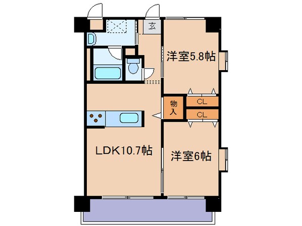 葉月の物件間取画像